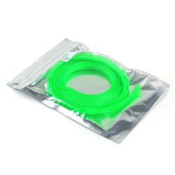 3/8" Neon Green Ultra Wrap Wire Loom 10 Feet Keep It Clean KICWFANG0375L010