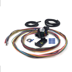 12 Fuse Basic Compact Wire Harness System || Keep It Clean Wiring Keep It Clean 12 Circuit Wiring Harness Diagram Keep It Clean Wiring