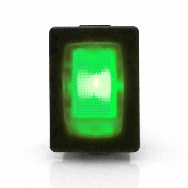 Keep It Clean Illuminated Rocker Switch 2 Red