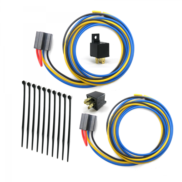 Heavy Duty Headlight Relay Conversion Kit Keep It Clean Wiring